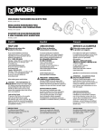 Moen L82385 Series User's Manual