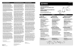 Moen INS1685 User's Manual