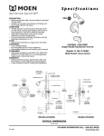 Moen Chateau TL183BC User's Manual