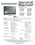 Mitsubishi Electronics WD-62628 User's Manual
