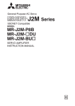 Mitsubishi Electronics MR-J2M-P8B User's Manual