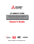 Mitsubishi Electronics LT-3280 User's Manual
