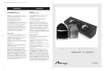 Mirage Loudspeakers V2 User's Manual