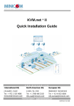 Minicom Advanced Systems Central Management Appliance KVM.net II User's Manual