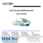 Minicom Advanced Systems CAT5 User's Manual