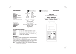 Milwaukee SMS125 User's Manual