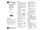 Milwaukee Instruments MW102 User's Manual
