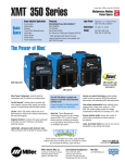 Miller Electric XMT 350 VS User's Manual