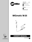 Miller Electric M-25 User's Manual