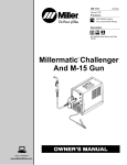 Miller Electric M-15 User's Manual