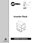 Miller Electric Inverter Rack User's Manual