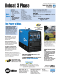 Miller Electric Engine-Driven Welder/AC Generator User's Manual