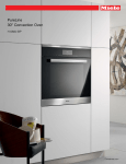 Miele H 6880 BP Specification Sheet
