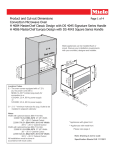 Miele H 4084 BM Specification Sheet