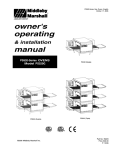 Middleby Marshall PS520G User's Manual