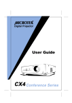 Microtek CX4 User's Manual