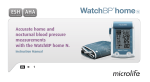 Microlife WatchBP Home N Navigation Manual