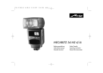 Metz MZ-4/4I User's Manual
