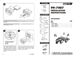 Metra Electronics 99-7407 User's Manual