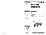 Metra Electronics 99-7006 User's Manual