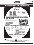 Metra Electronics 99-6510 User's Manual