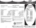 Metra Electronics 70-6504 User's Manual