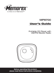 Memorex MP8700 User's Manual