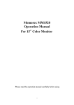 Memorex MM1520 User's Manual