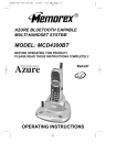 Memorex MCD4300BT User's Manual