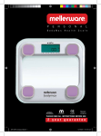 Mellerware BODYMAX 20550 User's Manual