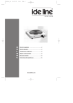 Melissa ide line 750-026 User's Manual