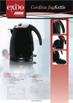 Melissa Cordless Jug Kettle 245-077 User's Manual