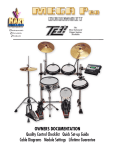 MegaPro Drums TE3.2 User's Manual