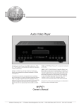 McIntosh MVP871 User's Manual