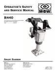 MBW r440 User's Manual