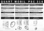 MB QUART PSC 316 User's Manual