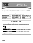 Maytag MTB2254EEW User's Manual