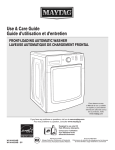 Maytag MHW4300DW Use & Care Manual