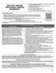 Maytag MFI2269DRM Warranty Information