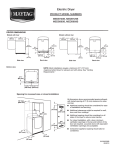 Maytag MEDB880BW Dimension Guide