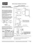 Maytag MED6000X User's Manual