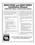 Maytag MDG75MNV User's Manual