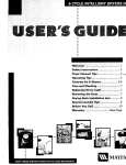 Maytag MD9706 User's Manual