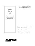 Maytag Cooktop JGD8130ADS User's Manual