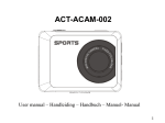 Maxxter ACT-ACAM-002 User's Manual