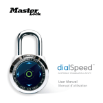 Master Lock 1500eD User's Manual