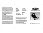 Marcum Technologies Underwater Viewing System VS 400 User's Manual