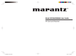 Marantz SR7002 User's Manual