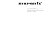 Marantz SR5001 User's Manual
