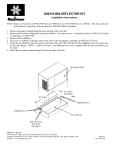 Manitowoc Ice K00119 User's Manual